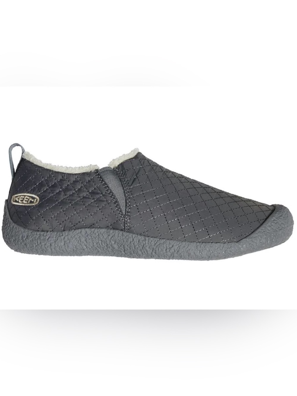 Keen Howser II Quilted Gray Women’s Slip-On Slipper Shoe